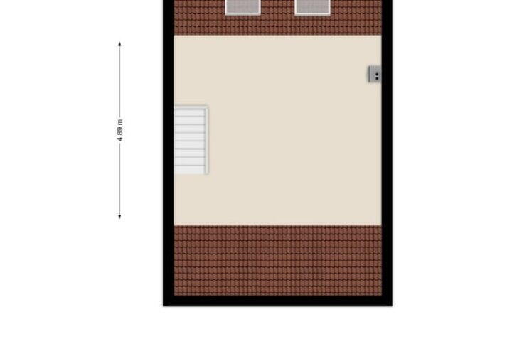 Plattegrond – Weverslaan 15, Dwingeloo