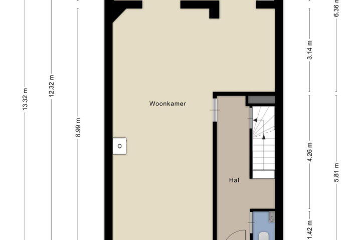Plattegrond – Wezenlaan 19, Nijmegen
