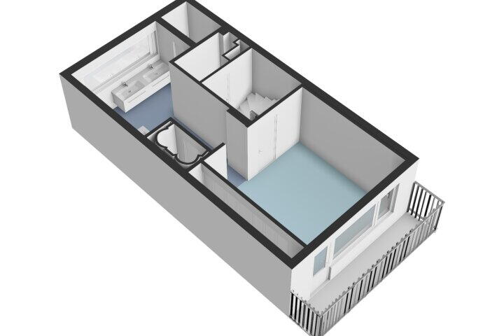 Plattegrond – Wezer 11, Amstelveen