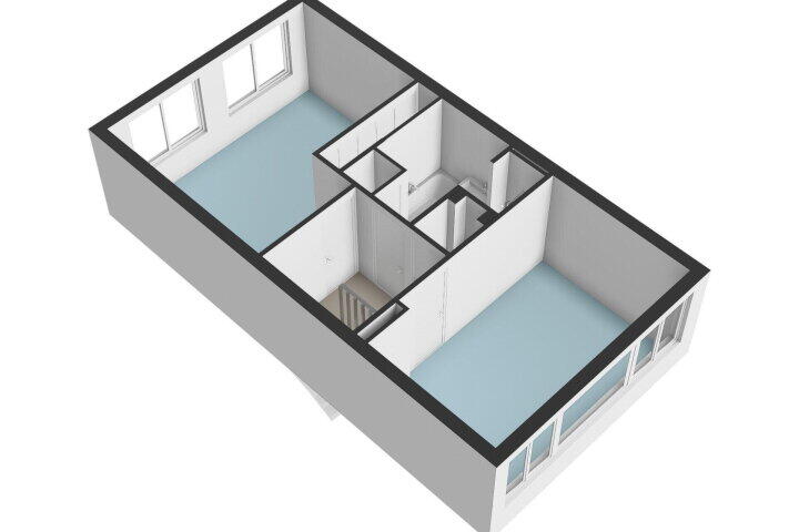 Plattegrond – Wezer 11, Amstelveen