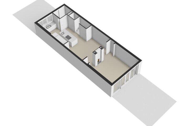 Plattegrond – Wezer 11, Amstelveen