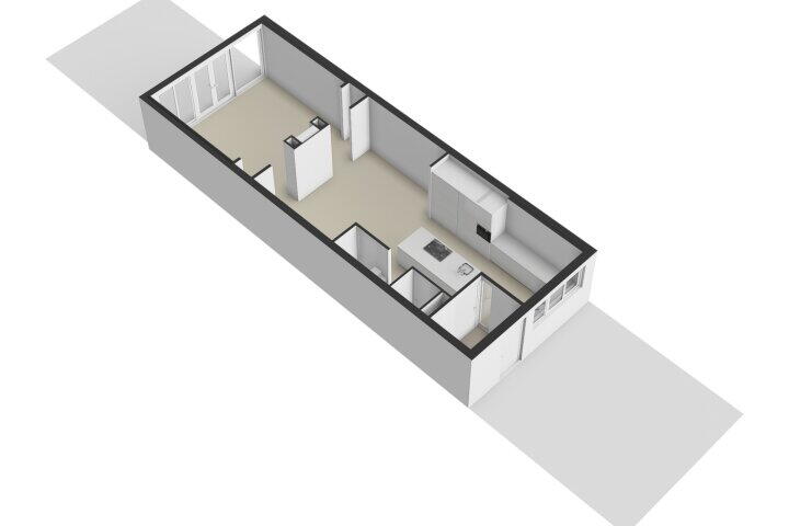 Plattegrond – Wezer 11, Amstelveen