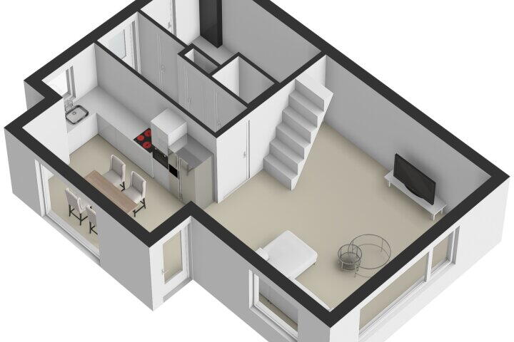 Plattegrond – W.F. Hermansstraat 106, Arnhem