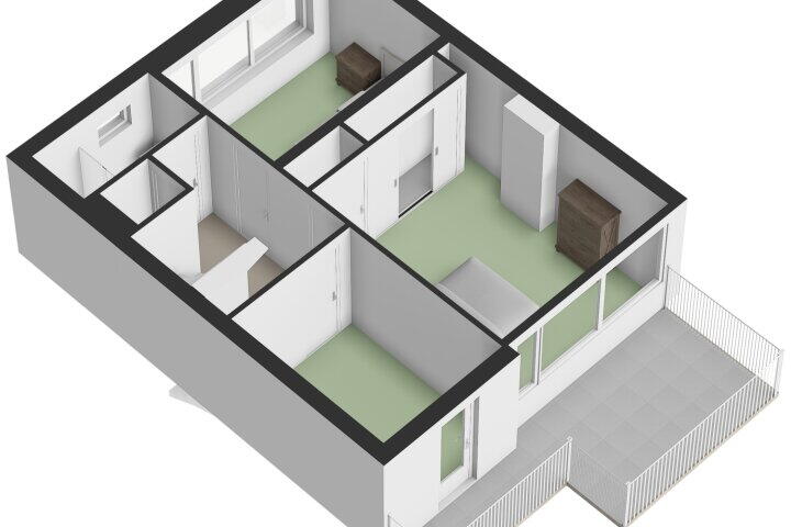 Plattegrond – Wielewaalstraat 5, Arnhem