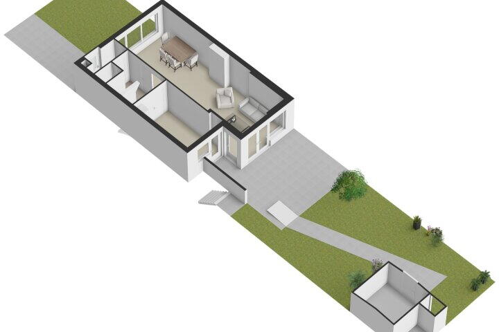 Plattegrond – Wielewaalstraat 5, Arnhem