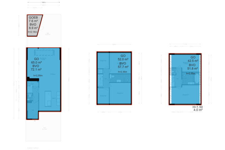 Plattegrond – Wieringerstraat 17, Amstelveen