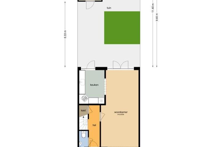 Plattegrond – Wigboldstraat 10, Noordwijk (ZH)