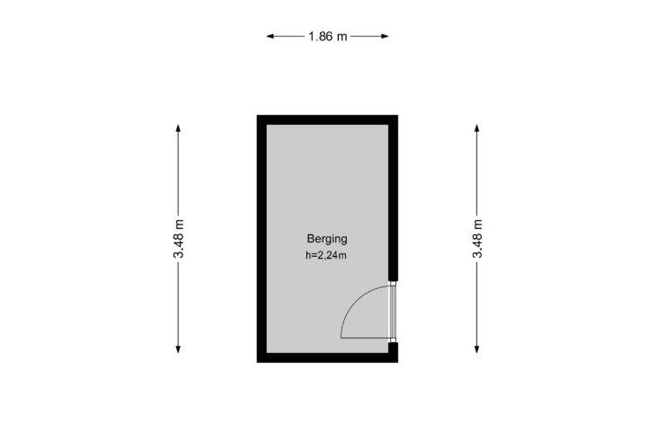 Plattegrond – Wigbolt Ripperdastraat 72, Amsterdam