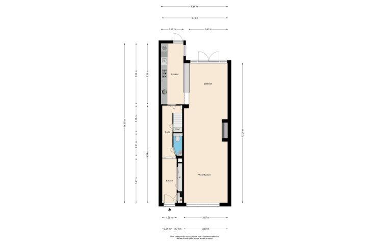 Plattegrond – Wijkerstraatweg 277, Velsen-noord
