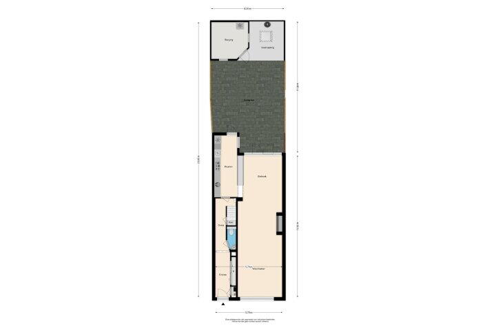 Plattegrond – Wijkerstraatweg 277, Velsen-noord