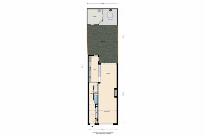 Plattegrond – Wijkerstraatweg 277, Velsen-noord