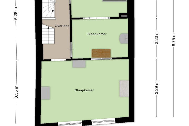 Plattegrond – Wijksestraat 9, Heusden
