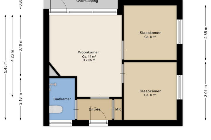 Plattegrond – Wijsterseweg 9 18, Spier