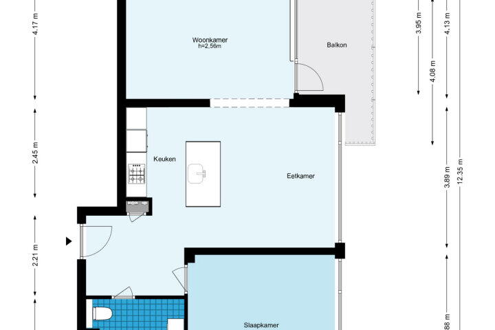 Plattegrond – Wildenborch 50, Amsterdam