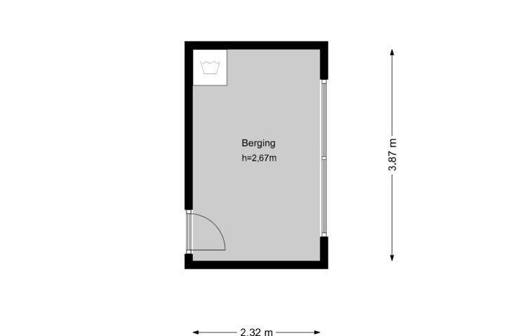 Plattegrond – Wildenborch 50, Amsterdam