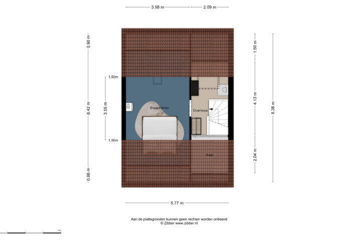 Plattegrond – Wilderen 129, Breda