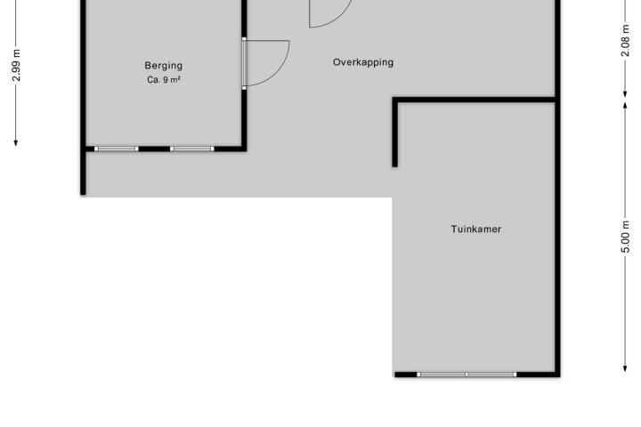Plattegrond – Wilgenbeemd 4, Assen