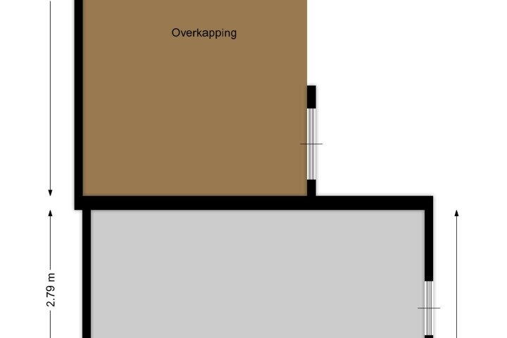 Plattegrond – Wilgencamp 17, Hoogeveen