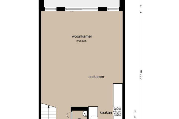 Plattegrond – Wilhelmina Blombergplein 33, Amsterdam