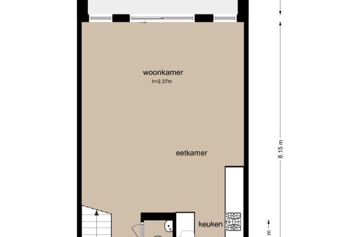 Plattegrond – Wilhelmina Blombergplein 33, Amsterdam