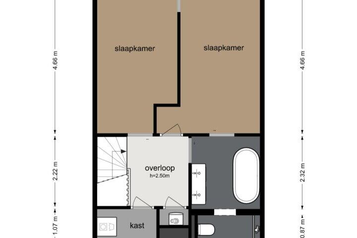 Plattegrond – Wilhelmina Blombergplein 33, Amsterdam