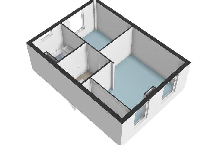 Plattegrond – Willem Gertenbachstraat 8, Amsterdam