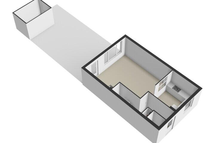 Plattegrond – Willem Gertenbachstraat 8, Amsterdam