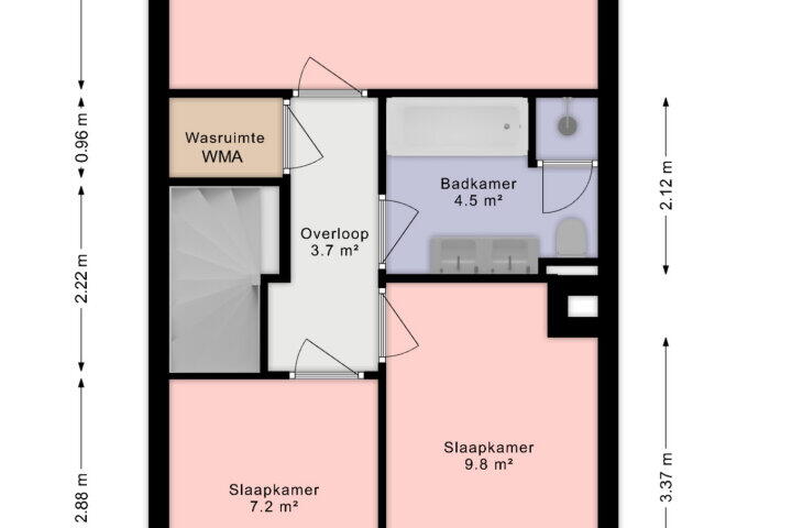 Plattegrond – Willem Hanegraaflaan 31, Den Haag