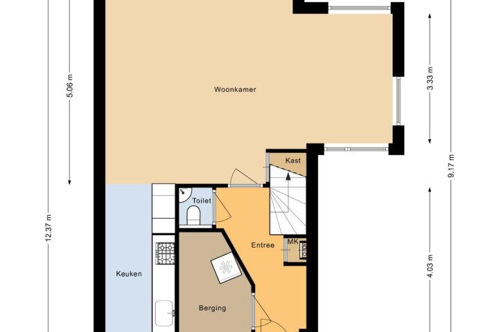 Plattegrond – Willemijn Posthumustuin 35, Heerhugowaard