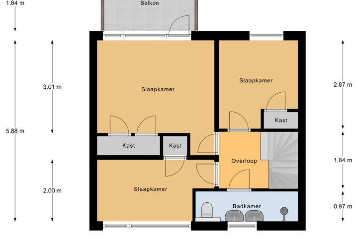 Plan – Willem Klooslaan 24, Vlissingen