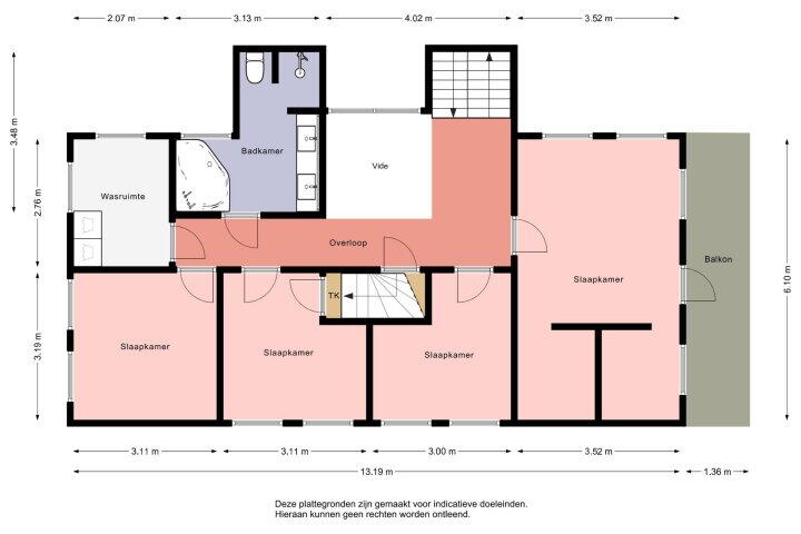 Plattegrond – Willem Lodewijklaan 9, Heerenveen