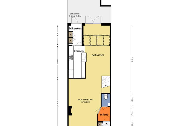 Plattegrond – Willemserf 5, Eemnes