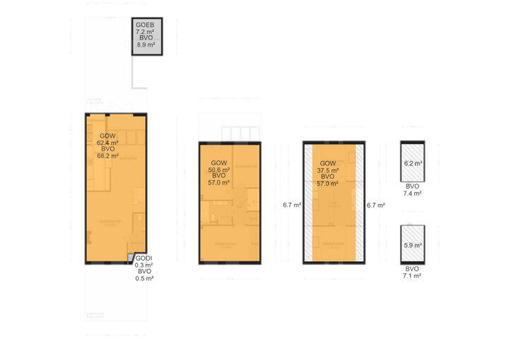 Plattegrond – Willemserf 5, Eemnes