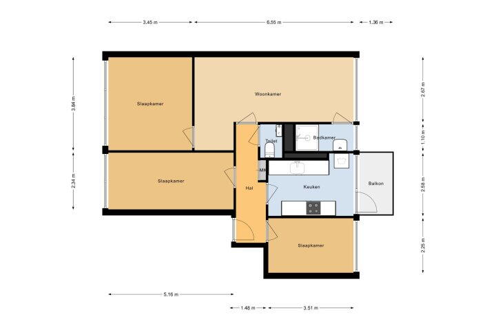Plan – Willem van Alcmadestraat 73, Den Helder