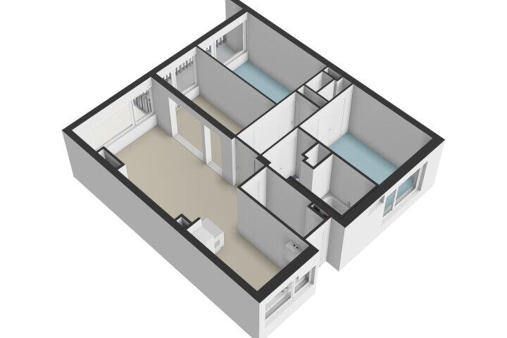 Plattegrond – William Boothlaan 234, Amstelveen