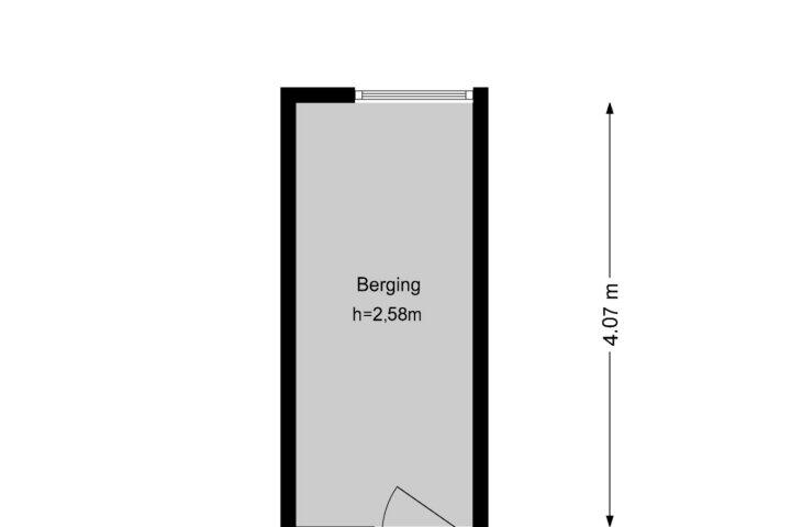 Plattegrond – William Boothlaan 234, Amstelveen