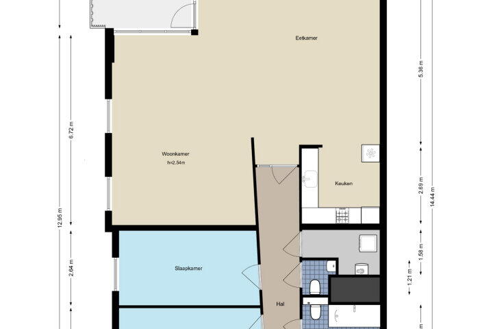 Plan – Wimbledonpark 217, Amstelveen