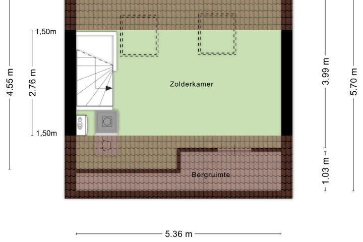 Plattegrond – Winde 110, Zeewolde