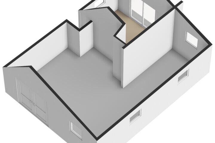 Plattegrond – Winkelsteeg 2, Uffelte