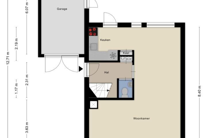 Plattegrond – Wold 20 5, Lelystad