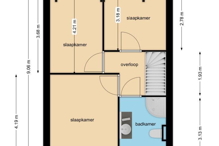 Plattegrond – Wold 23 95, Lelystad
