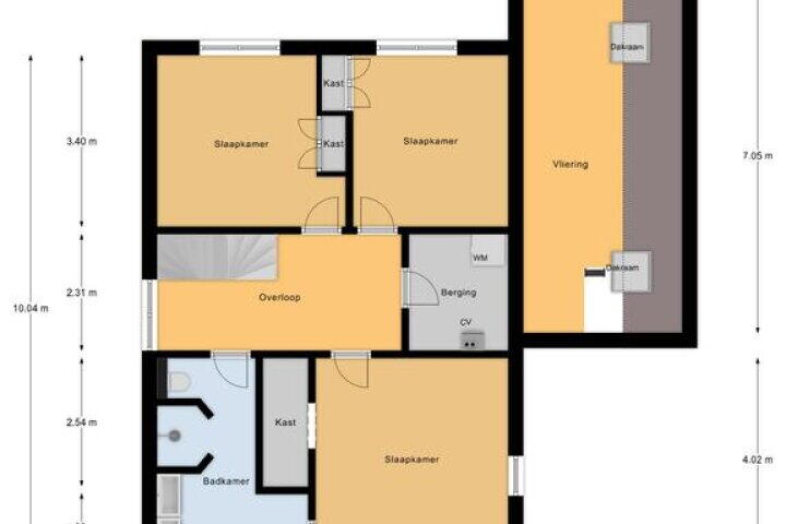Plattegrond – Wolfertlaan 2, Veere