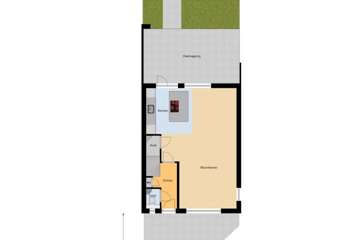 Plattegrond – Wolfsklauwerf 10, Heerlen