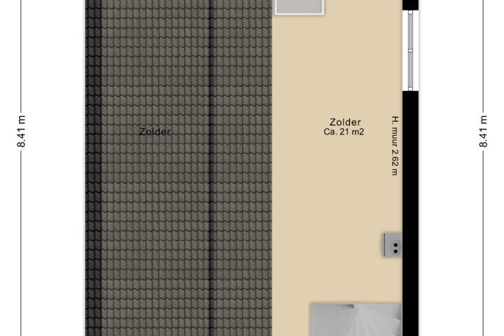Plattegrond – Wolgastraat 66, Assen