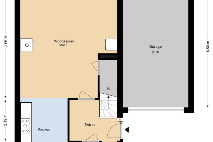 Plattegrond – Wolterstraat 16, Hoensbroek
