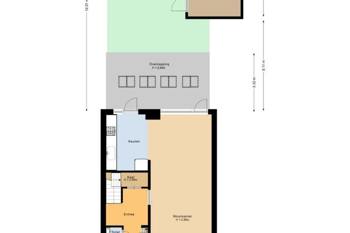 Plattegrond – Wolvenring 62, Breda