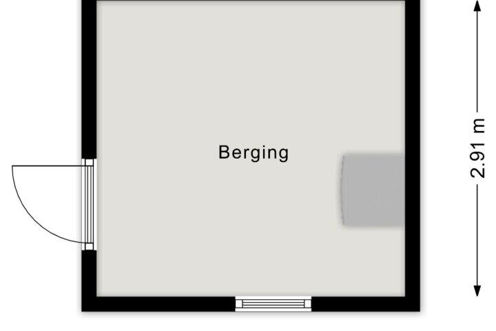 Plattegrond – Wupperstraat 3, Heemskerk