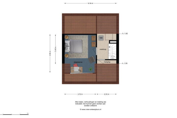 Plattegrond – Wuustwezelstraat 23, Breda
