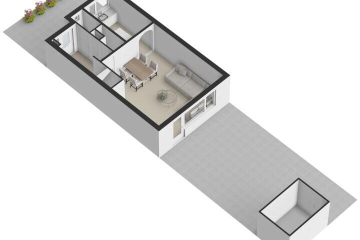 Plattegrond – Zaanstraat 10, Arnhem