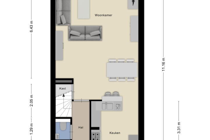 Plan – Zandberglaan 25, Den Haag